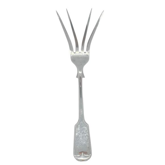 Antique English Silverplate Serving Fork by Daniel & Arter Birmingham 1902 - Picture 12 of 12